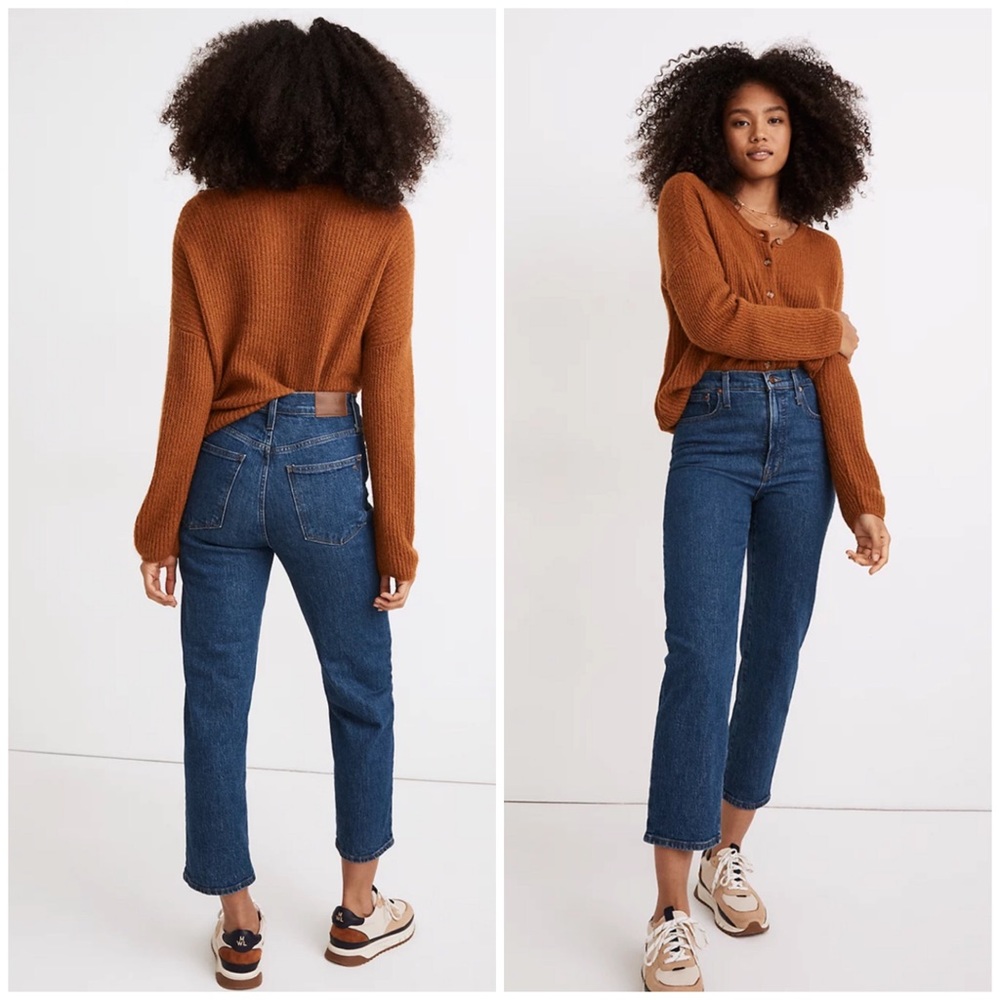 Madewell the perfect vintage crop jean